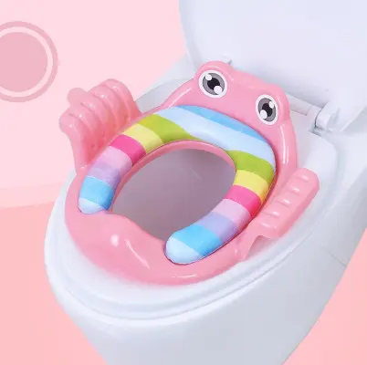 Bệ Lót Bồn Cầu Có Tay Vịn cho Bé