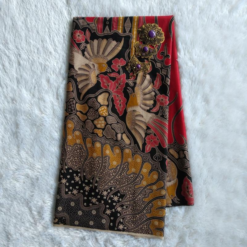 Kain Batik TERLARIS Pekalongan Solo Jarik Katun Murah Kebaya Couple Katun Primis Sogan Lawasan Jarik Kebaya Seragam | BATIK KHANZANA Kemeja 5