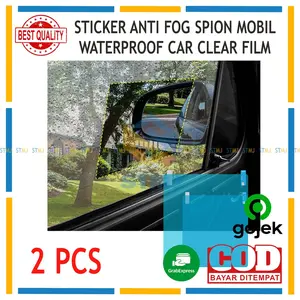 Sticker Anti Fog Spion Mobil Waterproof Car Clear Film 20x16cm 2 PCS - 17877 OTOHEROES