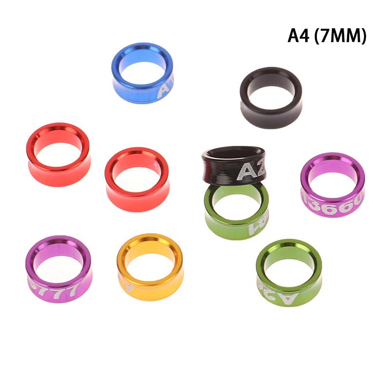 Product Introduction of 10Pcs Aluminum Parrot Leg Rings Pigeon Foot Rings Bird Parrot Feeding Identification Outdoor Flying Training Tools Bird Supplies 27