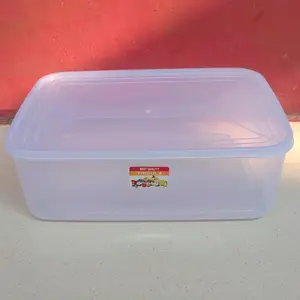 3 pcs Food Box  /Tempat Donat/Tempat sosis,sate/ Kotak Makan 3500 ml ( 3,5 L)