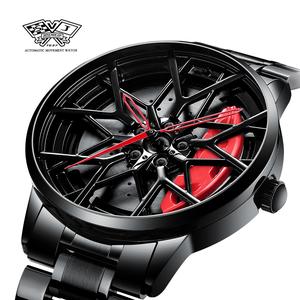 นาฬิกาผู้ชาย, SVJ, นำเข้ากลไกดั้งเดิม, การออกแบบโครงกระดูก, แผ่นดิสก์เบรก 3 มิติ, กันน้ำ, ปลอมแปลง, กันน้ำ, เหมาะสำหรับผู้ชาย