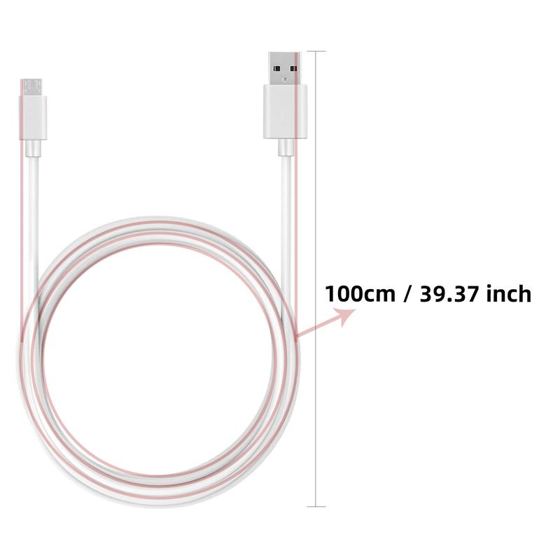 Product Introduction of Micro USB Cable, 480Mbps Data Transfer & 12W Charging Cable, Phone Accessories Compatible with Samsung LG Sony Moto Nokia Android Cellphone Tablets & MP3 Players, Electronic 1