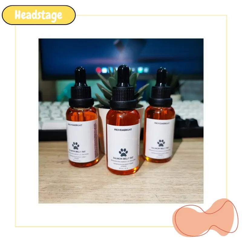 SALMON BELLY FAT Minyak Ikan Salmon 30 ml untuk kucing dan anjing 1