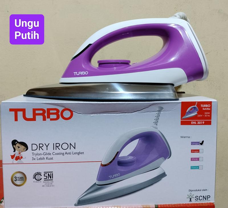 Setrikaan / Gosokan / Setrika Baju Pakaian Turbo EHL3019 4