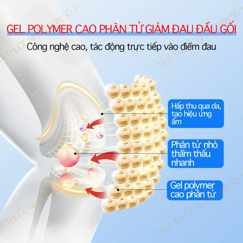 Gel massage SUMIFUN, giảm đau lưng, đau nhức đầu gối, đau vai gáy, đau khớp, đau cơ, bong gân, bầm tím và sưng tấy 3