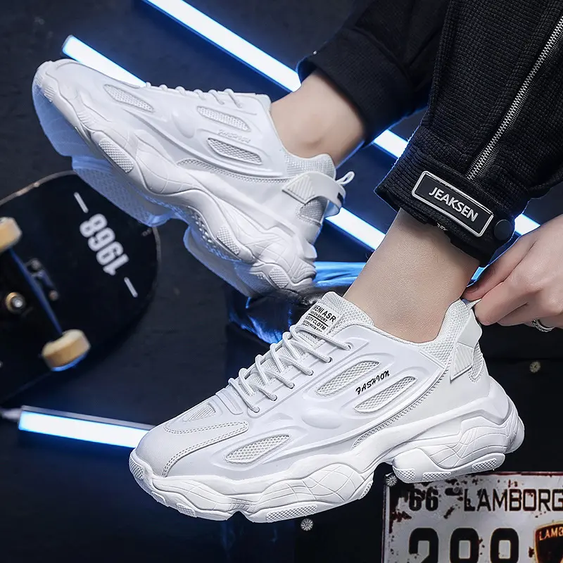 Sepatu Sneakers Pria Import Kasual Trendy Sol Tebal 119 shoes casual Olahraga Olahraga Sport Running Kerja 6
