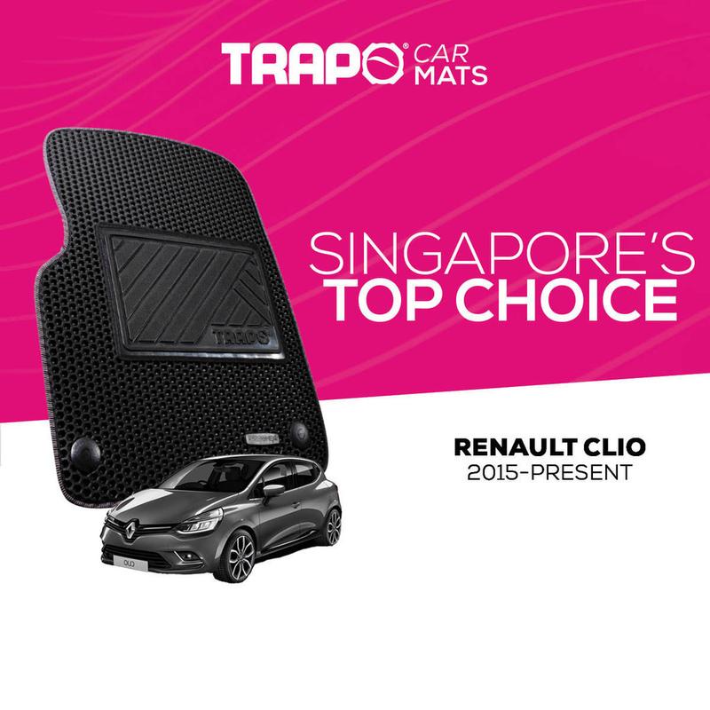 Trapo Car Mat Renault Clio (2015-Present) | Anti-Slip | Waterproof ...