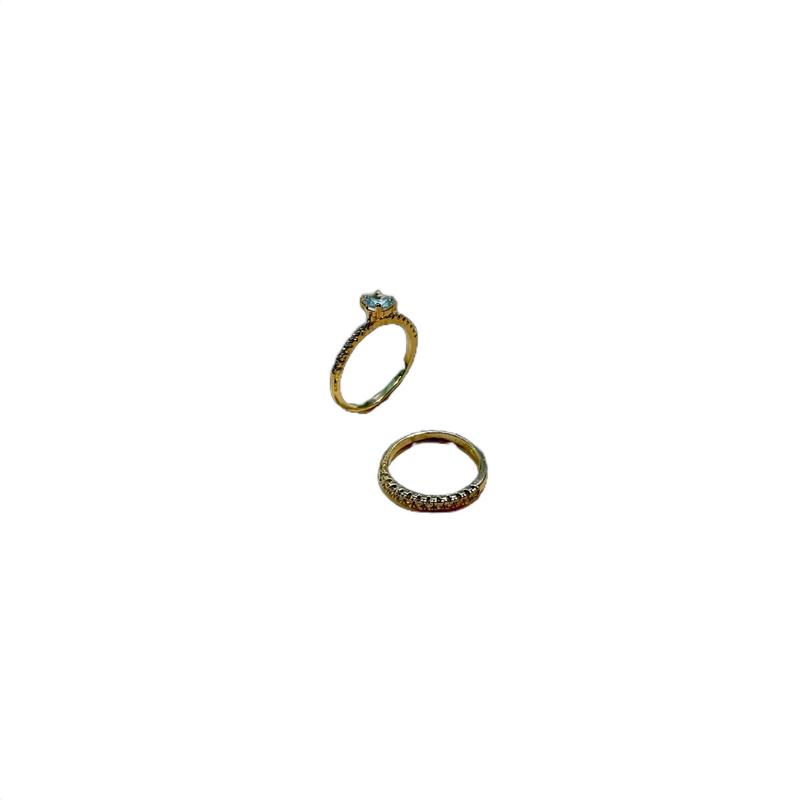 CINCIN CALPURINA 2 in 1 mata bulat Rings 1