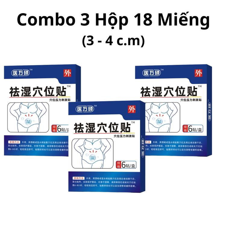 Product Introduction of Miếng dán bụng thảo dược hộp 6 miếng 14