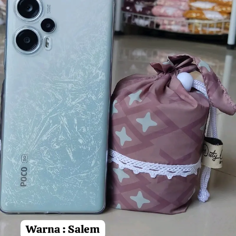 Abaya Daneera Motif Mini Pocket // Mukena Abaya Treveling // Abaya Mini Trevel // Abaya Treveling Polos 5