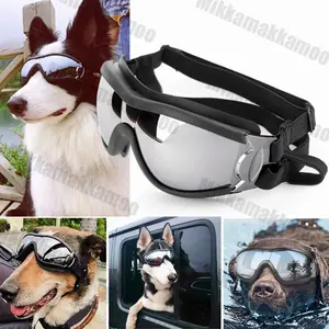 【COD】Outdoor Sport Goggles Mirror Foldable Anti-UV Pet Goggles Dog Specs Kacamata Anjing Sunglasses