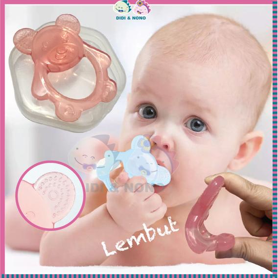 Baby Teethers Baby Hand Grip Silicone Teether Infant Chewing - TikTok ...