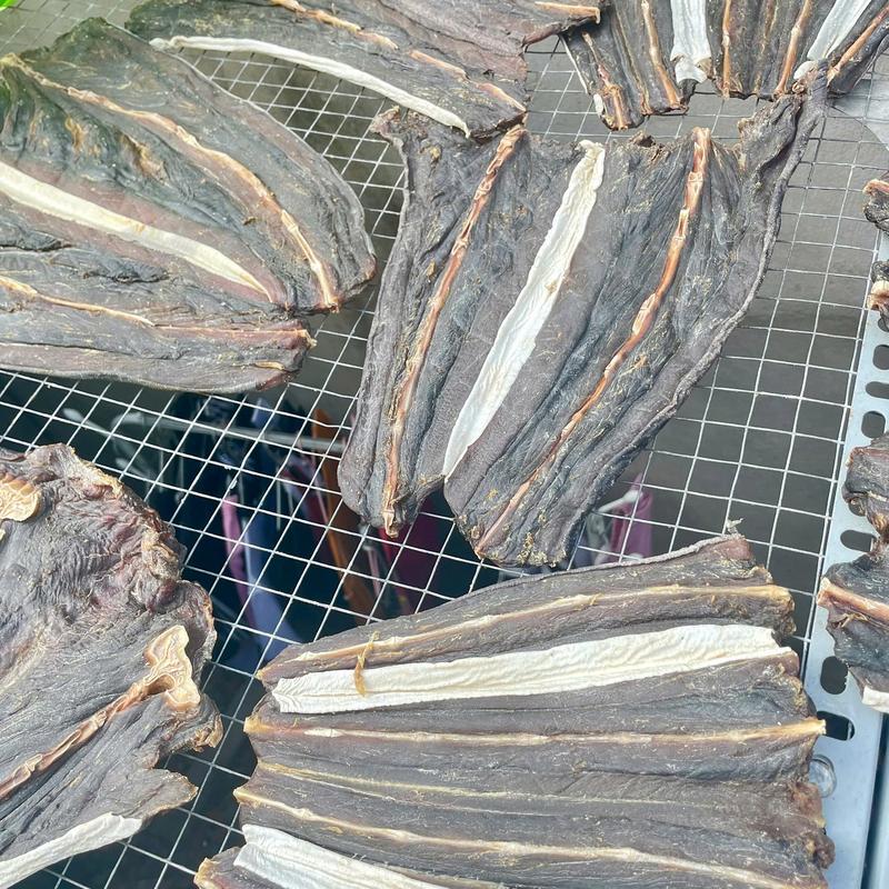 500g Khô Cá Đuối Đen Cắt Khúc Cà Mau – Đặc Sản Chuẩn Vị Biển 5