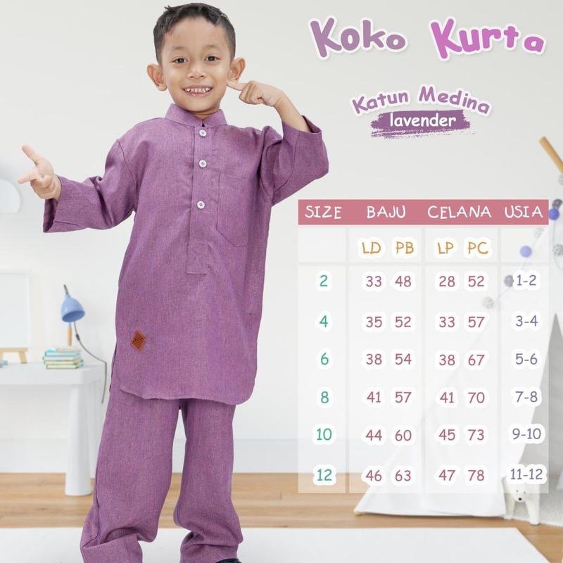 Baju Koko Kurta Anak 7