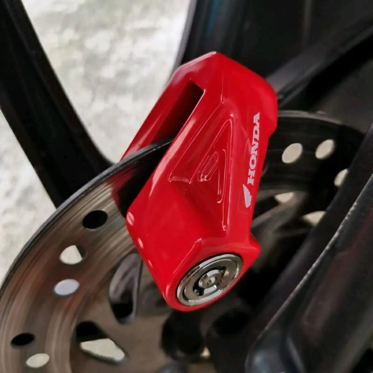 Gembok Cakram Motor Original AHM kunci pengaman motor