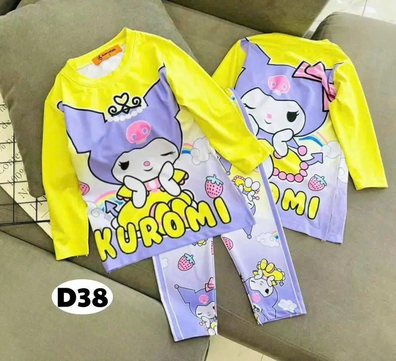 Combo dài tay bé gái chất vải mè thái (Shop đã tăng Size các Mẹ hạn chế trừ hao) quần áo trẻ em quần áo bé gái 5