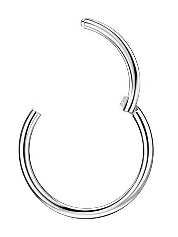 Multi-functional Round Ring Nose Stud,  Stainless Steel Body Jewelry for Men & Women for Party, Daily Clothing Decor, Minimalist Aesthetic Jewelry Gift for Holiday 3