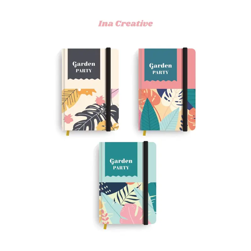 Ina Creative Notebook A7 Garden Party 0