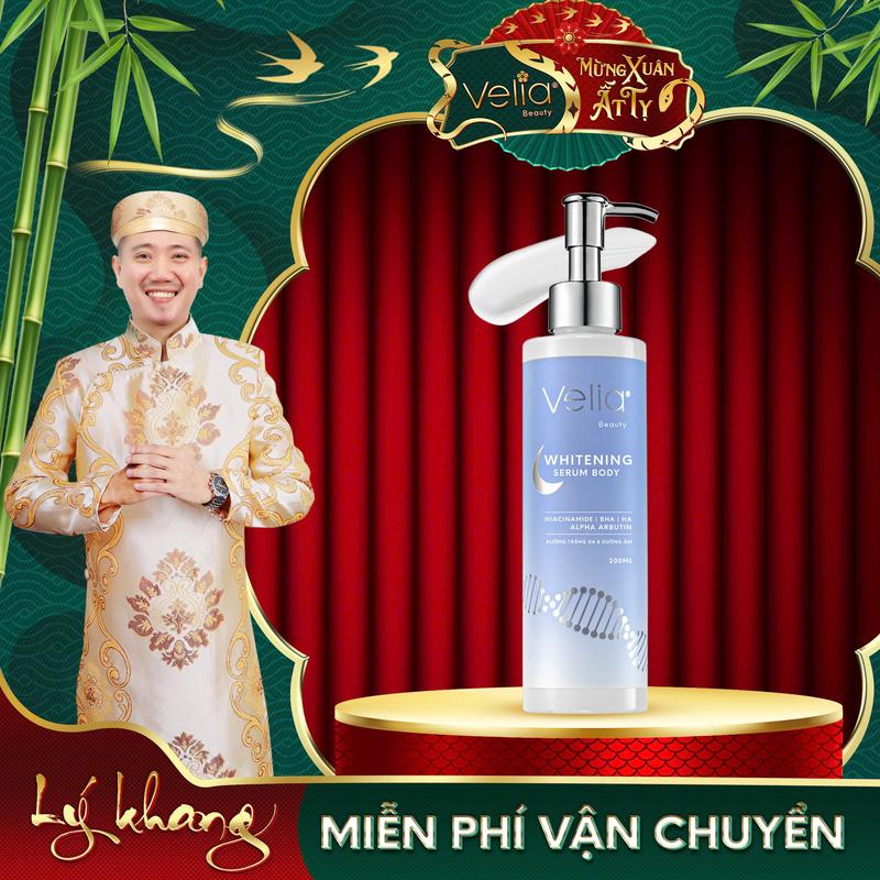 [ #06 ] Kem Dưỡng Trắng Da Toàn Thân Whitening Serum Body Velia 0