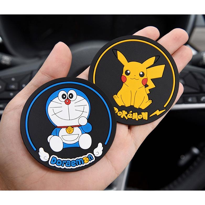 Kính Bánh Xe Lùa Hình Hoạt Hình, Dễ Thương Và Mới, 2 CÁI, Thích Hợp Để Uống Nước, Giá Đỡ Kính Sạch Sẽ, Đồ Trang Trí Giá Đỡ Kính Xe Mới 9
