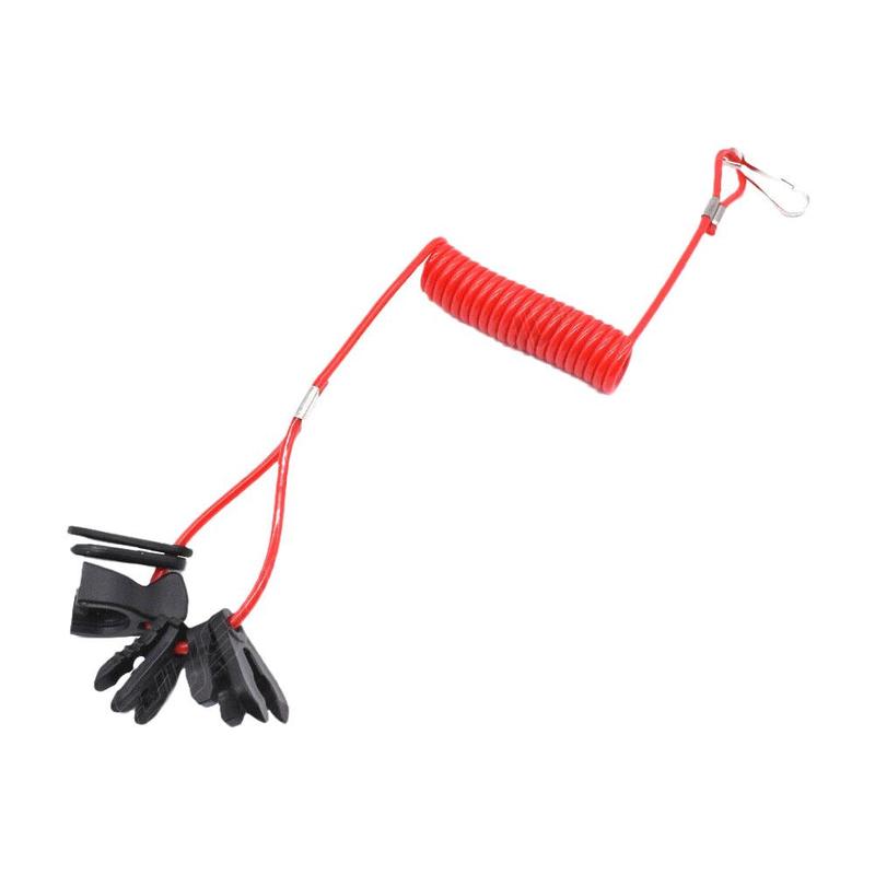 Product Introduction of 1set 7 Keys Boat Engine Outboard Motor Kill Switch Lanyard Motorboat Safety Urgent Rope Key Selling Reminder Tether Flameout Rop 26