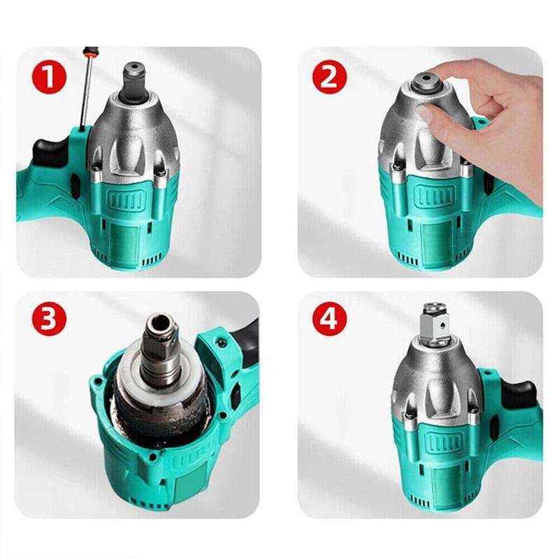 Product Introduction of Electric Wrench Conversion Head Drill Bit Square Axis Head Modified Conversion Axis Multi Head X8M1 20