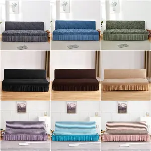 Cover Sofa Bed Rumbai/Sarung Sofa Bed Penutup Sofa Elastic Modern