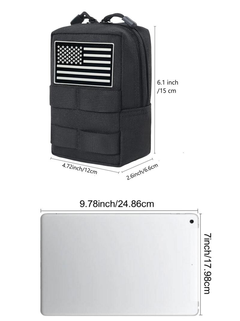 Product Introduction of Tactical Compact Water-resistant EDC Pouch, Molle Pouch, Bag Insert for Outdoor Camping Hiking 1