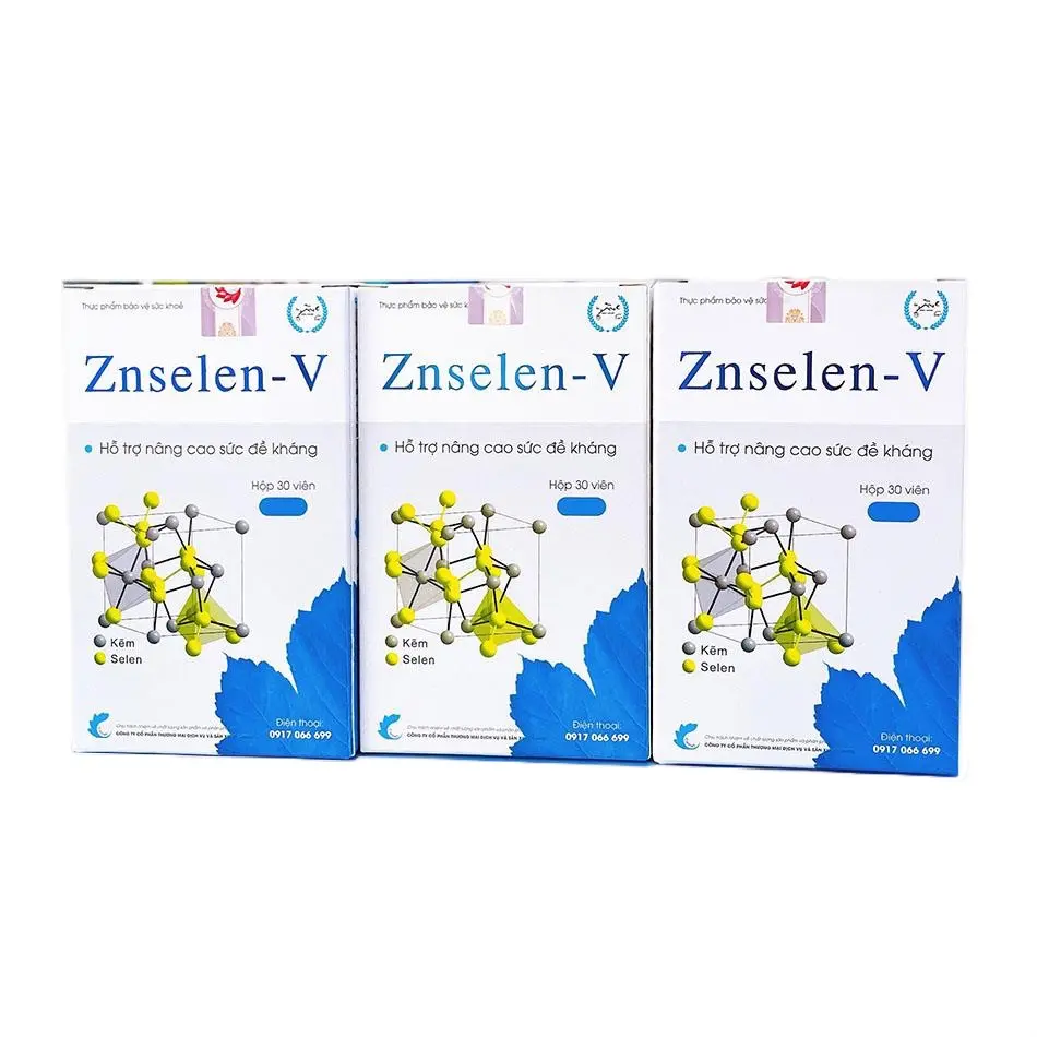 Kẽm Znselen V - Viên uống hỗ trợ sức khoẻ Nam giới