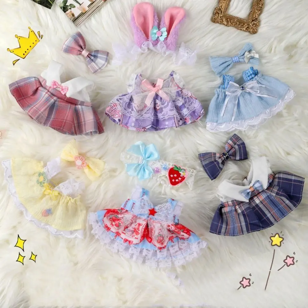 phụ kiện  ,quần áo  ,đồ mặc cho doll 20cm, Quần Áo Búp Bê, Quần Áo Đồ Chơi Lolita, Váy Lolita, 20cm, Vải Bông, Váy Công Chúa, Phụ Kiện Búp Bê Bông, Thích Hợp Cho Búp Bê, Có Thể Tái Sử Dụng