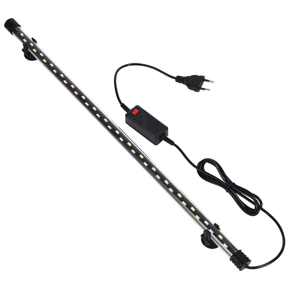 EU/US Plug Waterproof Planted Aquatic Plant Underwater Decor LED Lighting Freshwater Fish Tank Light Aquarium Lamps Aquarium LED Light Plants Grow Lights