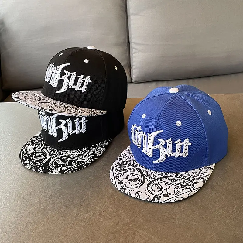 Mũ Vành Phẳng, Dành Cho Nam Và Nữ, Mũ Hip-Hop Đường Phố Mùa Xuân / Mùa Thu, Mũ Bóng Chày Ngoại Cỡ, Snapback Có Sẵn Cho Các Cặp Đôi Mùa Hè