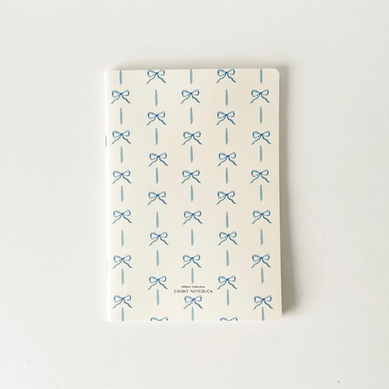 Vở kẻ ngang 120 trang Nơ xanh nhỏ vở ghi chép Crabit Ribbon Collection