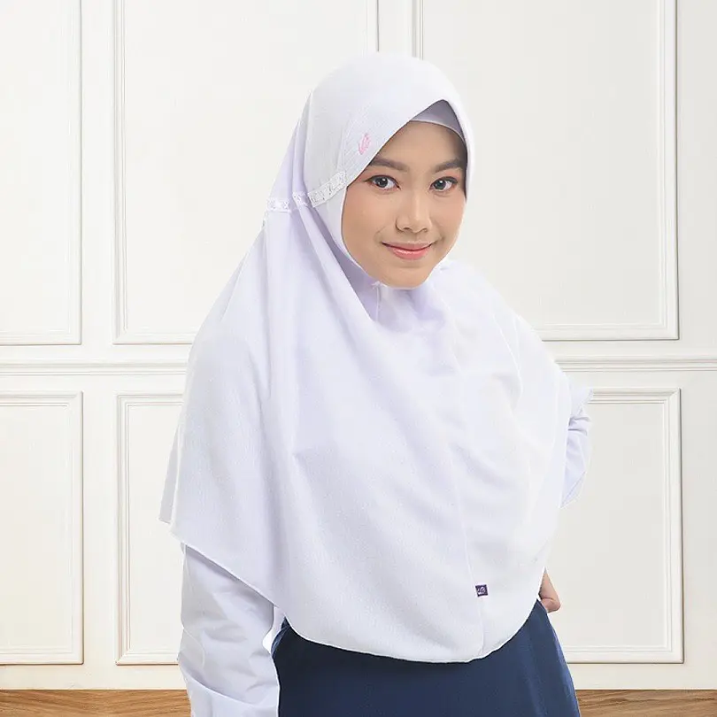 Jilbab Sekolah Instan Serut TK, SD, SMP, SMA | Kerudung Anak Sekolah Murah Adem