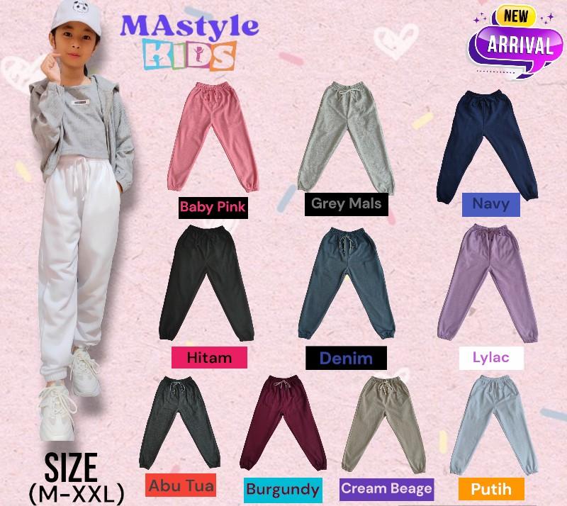 Product Introduction of JOGGER SWEATPHAN ANAK / CELANA JOGER ANAK PRIA WANITA / JOGGER ANAK TANGGUNG USIA 6-13 TAHUN celana anak laki laki Fashion 2