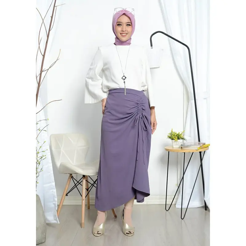 ROK SERUT CRINKLE ROK OOTD KEREN TERBARU BEST SELLER//KOREAN SKIRT//ROK SERUT CRINKLE PREMIUM TERBARU 2