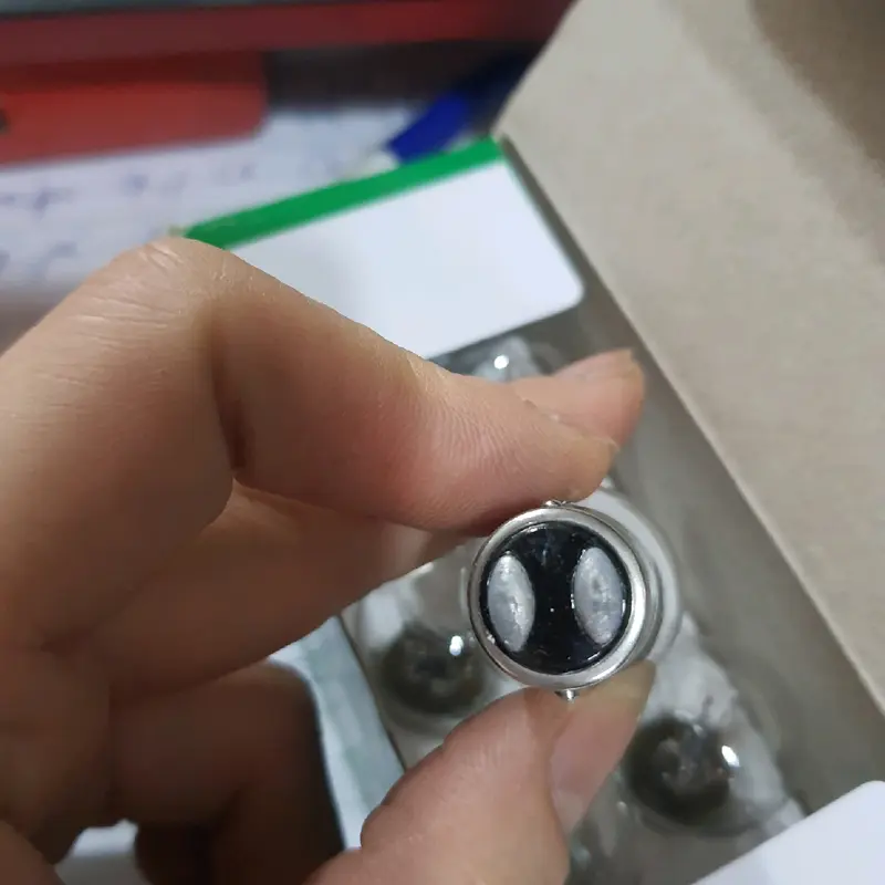 hộp 10 bóng đèn xi nhan, đèn phanh 12v 24v 21w xe tải, xe hơi, máy công trình Phụ Tùng 7