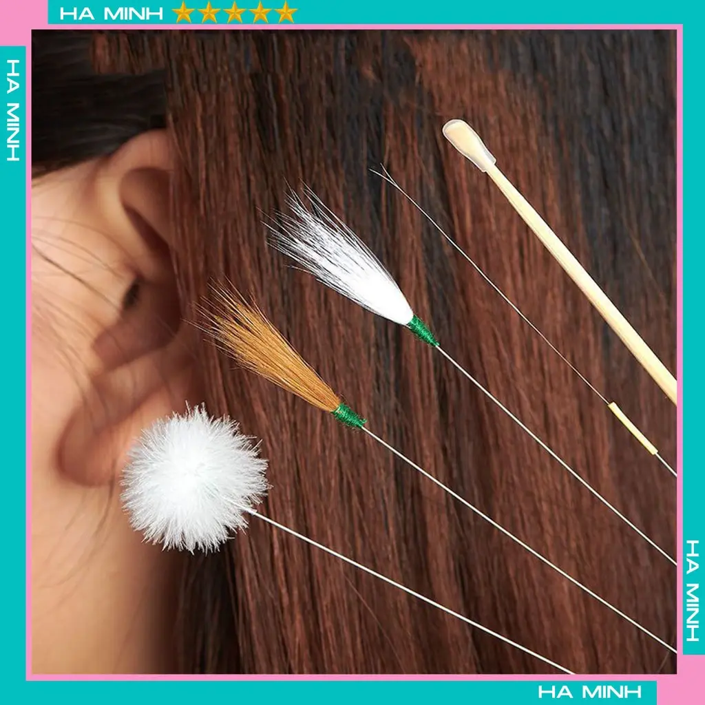 Dụng Cụ Ngoáy Tai lông Ngỗng, Cây Ngoáy Tai Lông Ngỗng Cho Cảm Giác Siêu Đỉnh