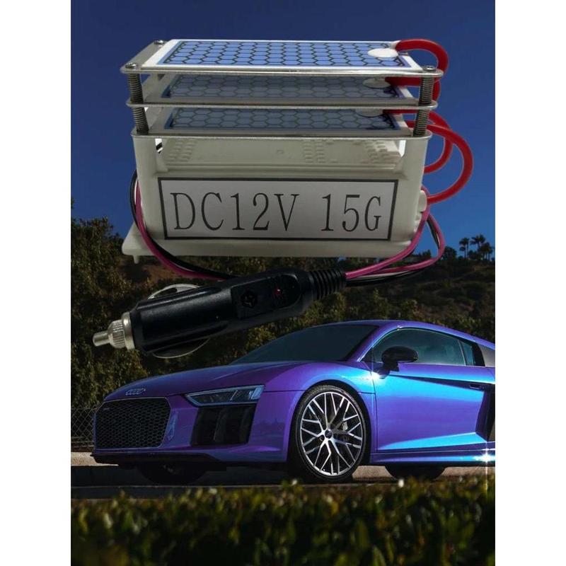 Ozone Generator Air Sterilizer Car Styling 12v 5g 10g 15g Purification Fruit Vegetables Water Food Preparation Ozonator 6