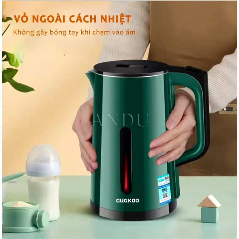 Ấm siêu tốc GUGKDD ST 19 Dung tích 2.5L Công Suất 1500W 2