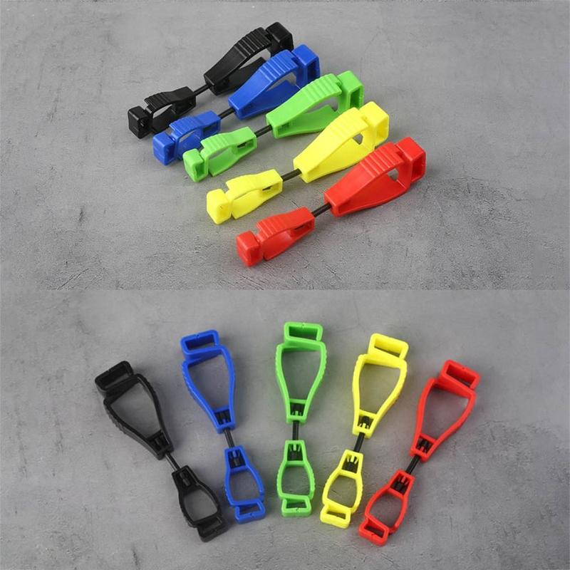 Product Introduction of 10pcs Portable Multi-Purpose Glove Grabber Clip Anti-lost Safety Glove Holder Hanger Plastic Carry-On Working Gloves Clips Accessory 9