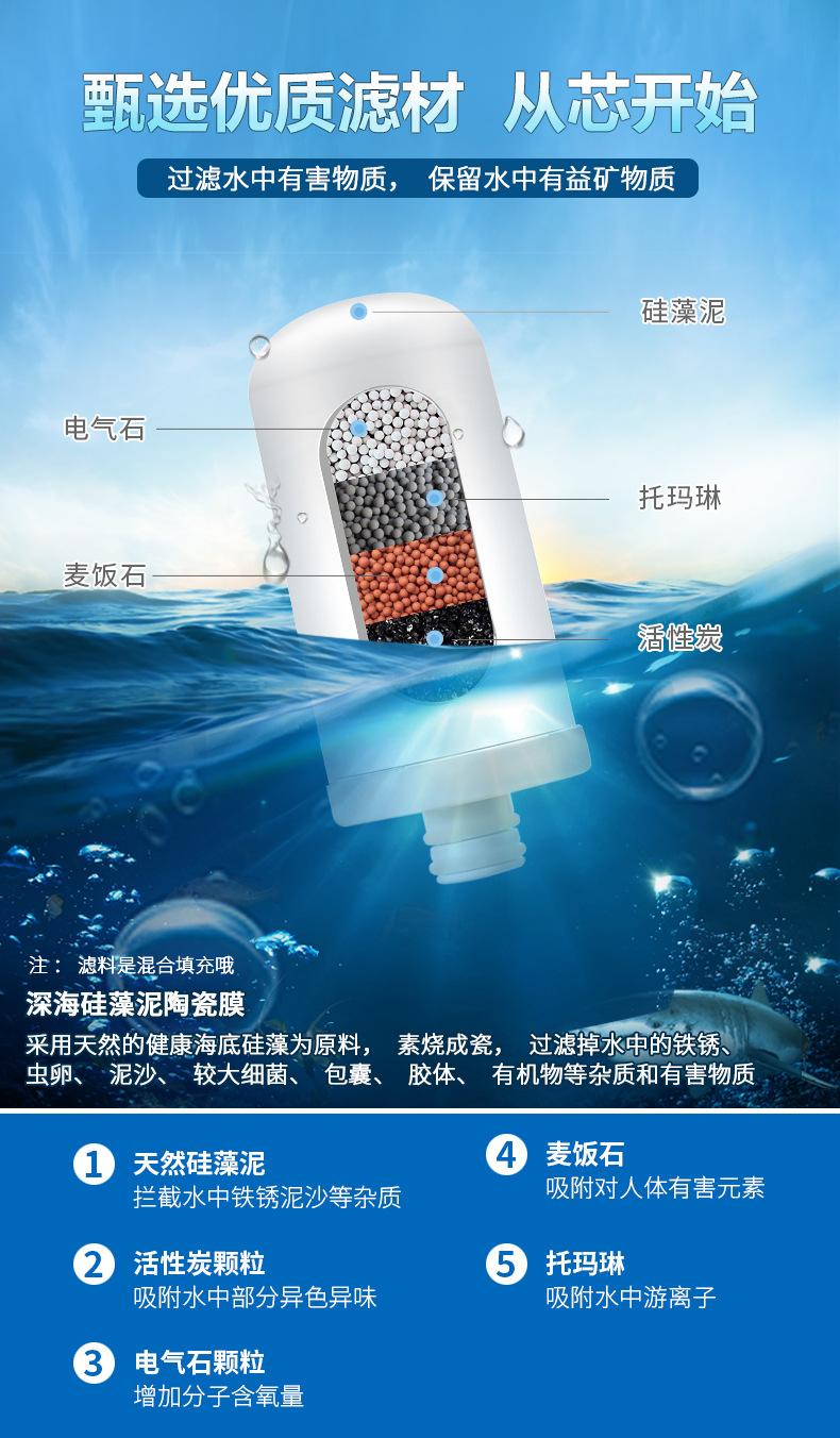 Product Introduction of Jingen Water Purifier JN-15 Faucet Filter Tap Water Purifier Household Kitchen Purification Water Filter 8
