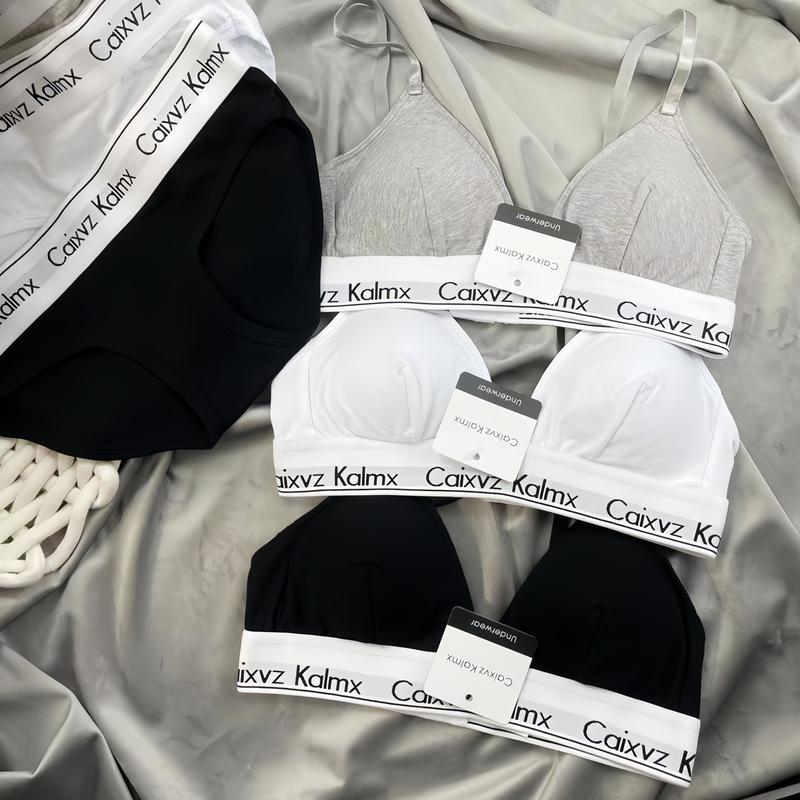 A55 - Bộ Đồ Lót Nữ Thể Thao Cotton Cao Cấp Sport Bra Top Áo