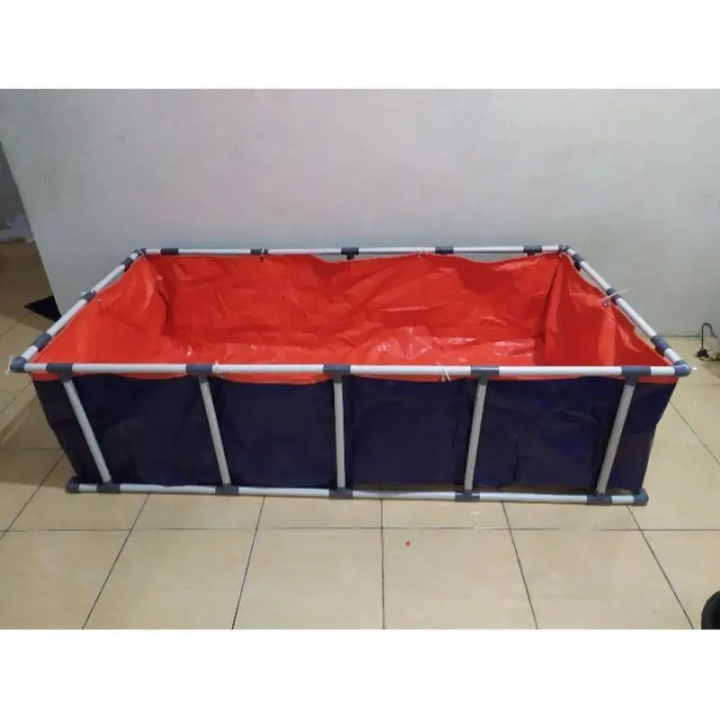 KOLAM TERPAL 2x1x50 BONUS PEMBUANGAN AIR (A8) 2