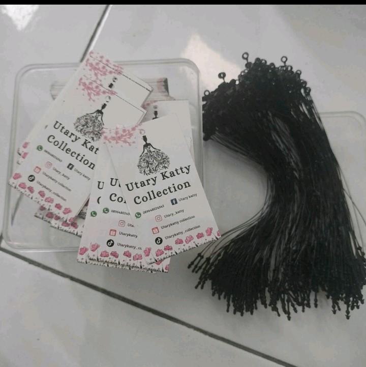 Hangtag costum/hangtag baju free look pin 1