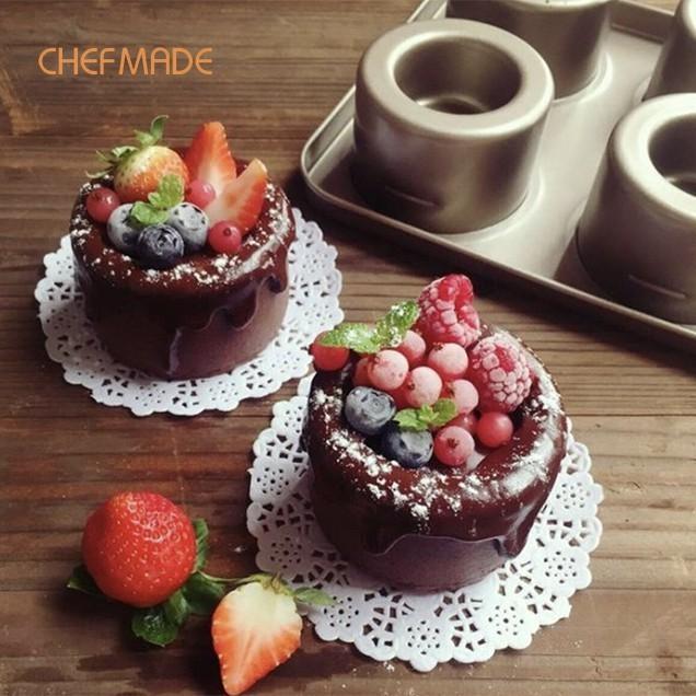 Gambar Chefmade WK9051 - 6 Cups Bowl Maker / Muffin / Cupcake Bulat - Warna dari Trinity Kitchen Kota Administrasi Jakarta Barat Tokopedia