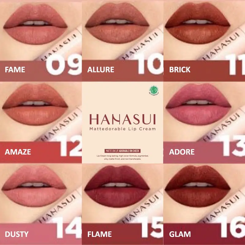 HANASUI Mattedorable | Boba Lip Cream 1