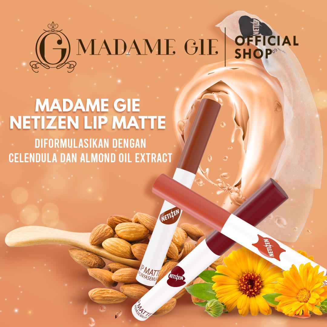 Madame Gie Lip Matte Netizen Ramadhan Series - Make Up Lipstick Lip Cream