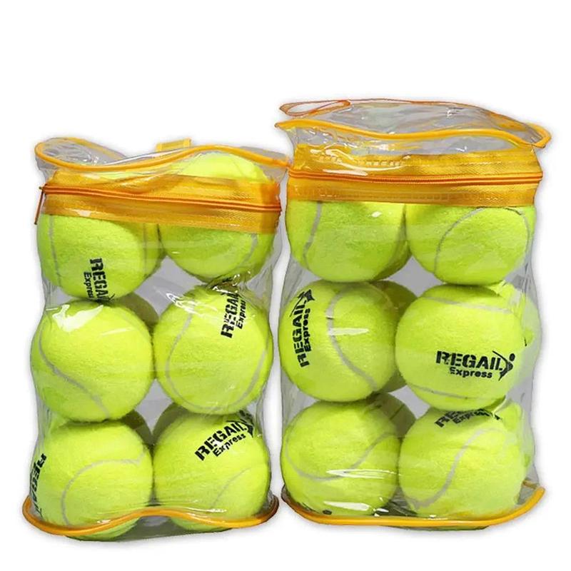 1pc Durable Pressurized Tennis Balls Training Tennis Balls High Bounce Practice Tennis Balls For Beginners 0